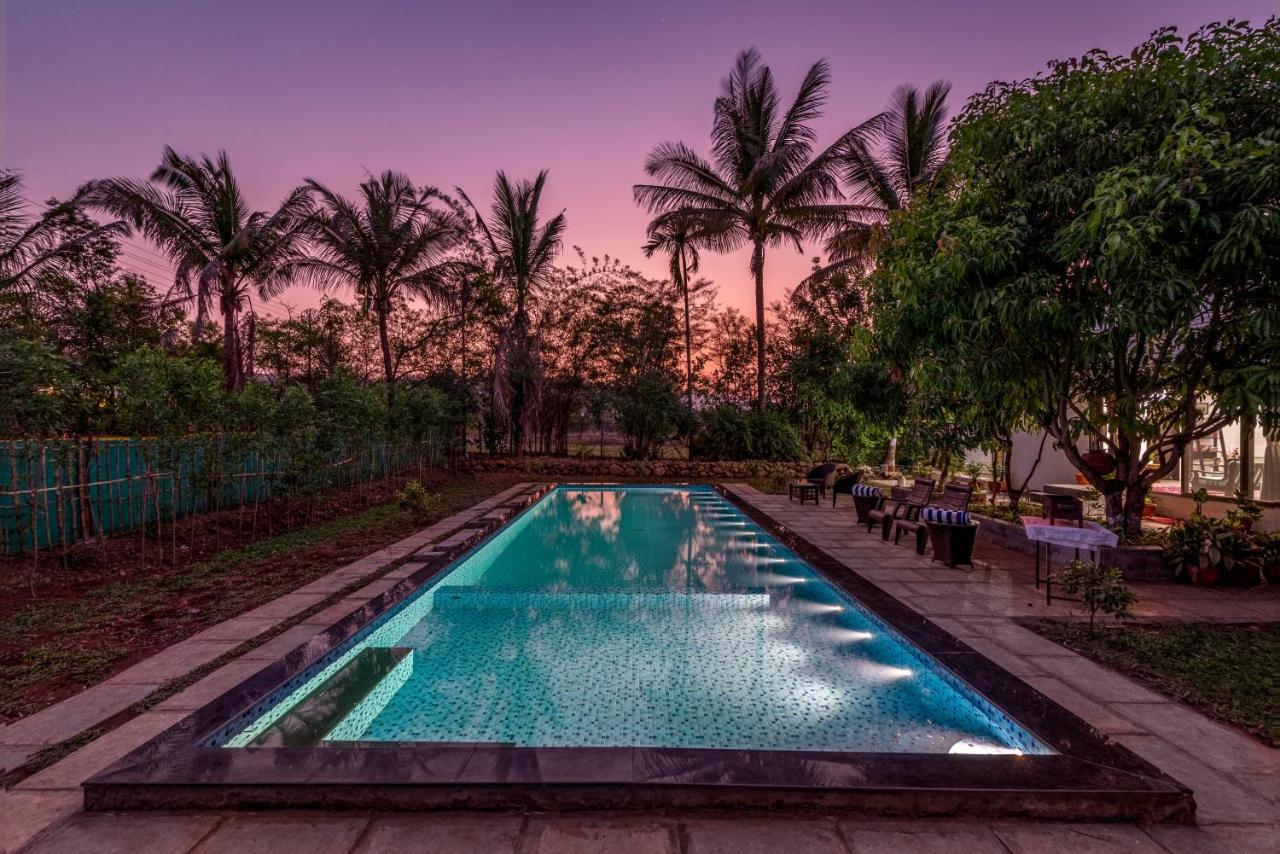 Saffronstays Lakeview Nivara - Farm Stay Villa With Private Pool Near Pune Zewnętrze zdjęcie