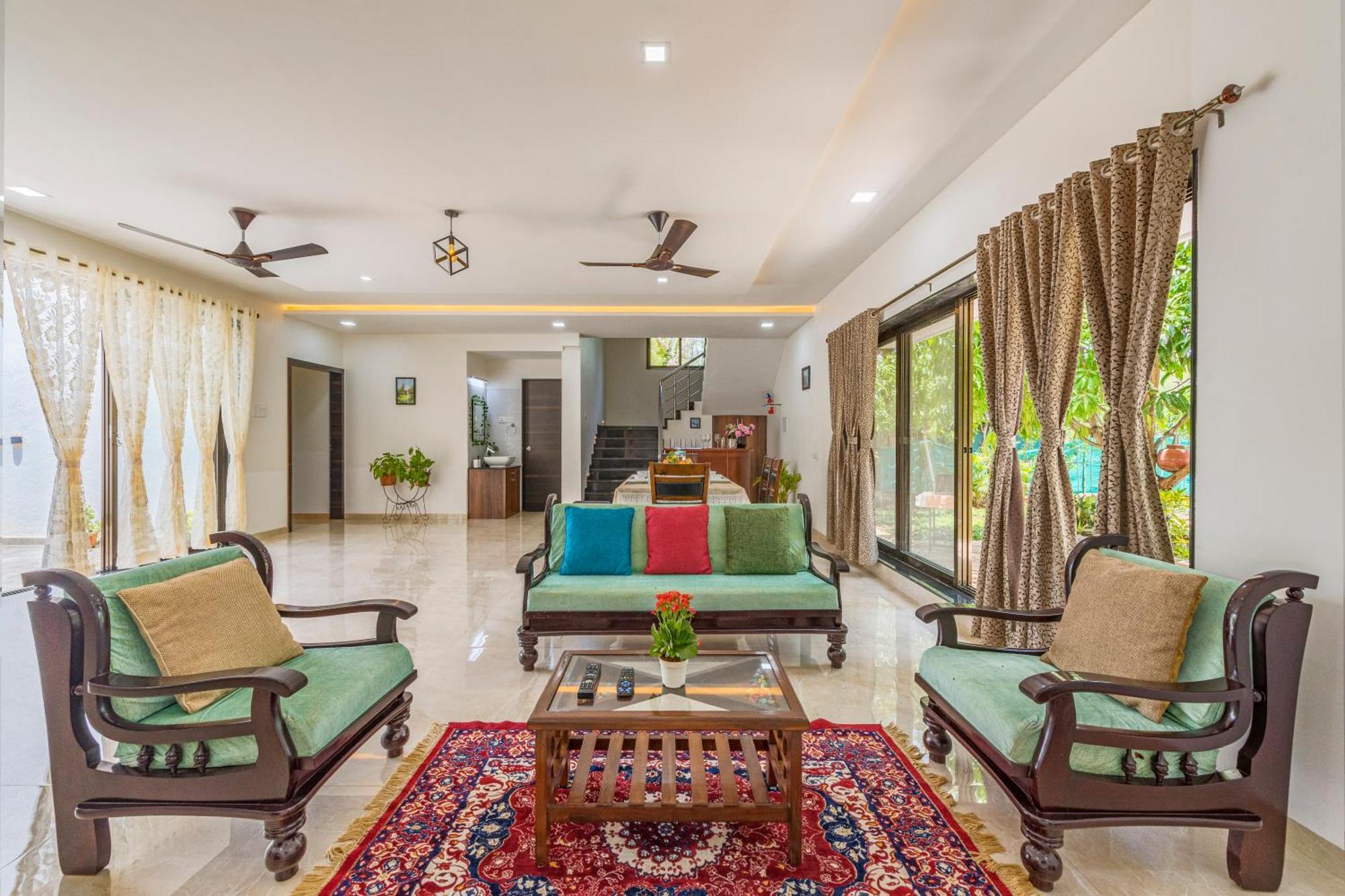 Saffronstays Lakeview Nivara - Farm Stay Villa With Private Pool Near Pune Zewnętrze zdjęcie